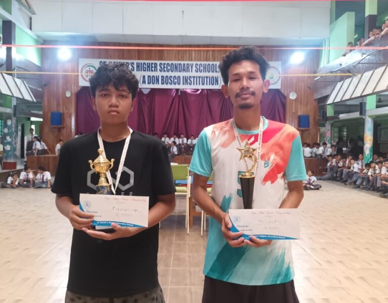 One-Day Table Tennis Tournament at St. Xavier’s Higher Secondary School, Pathaliaghat