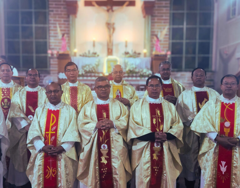 Salesian Province of Shillong Celebrates the Silver and Golden Jubilees of 13 of Its Religious Members