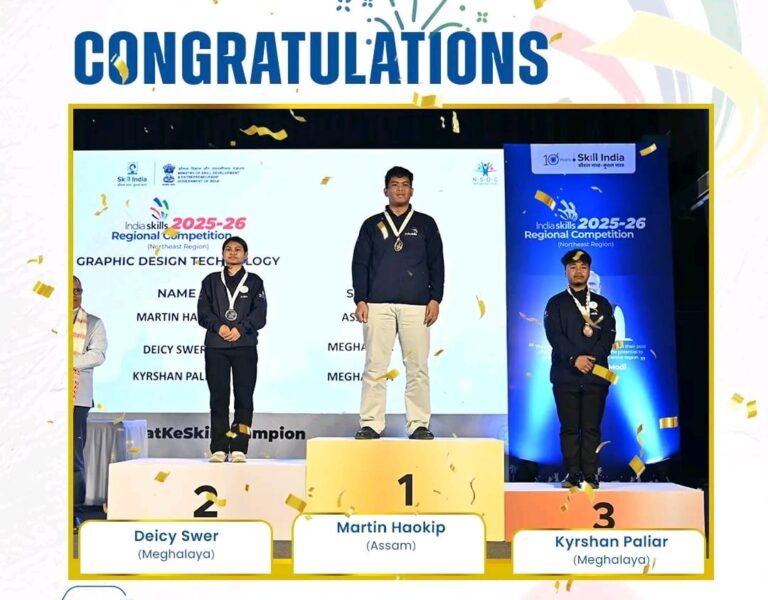 DON BOSCO TECHNICAL SCHOOL STUDENTS WIN MEDALS AT INDIASKILLS NORTHEAST REGIONAL COMPETITION