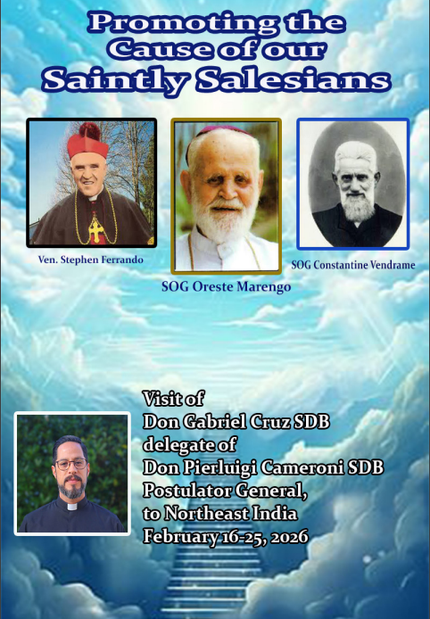 FR. GABRIEL CRUZ VISITS SHILLONG TO REVIEW CAUSES OF SERVANTS OF GOD