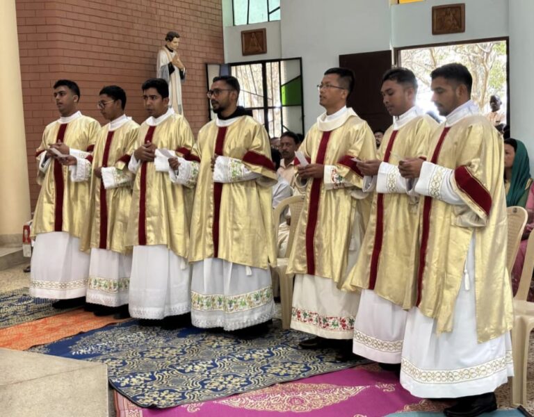 Solemn Diaconate Ordination at Kristu Jyoti College, Bengaluru