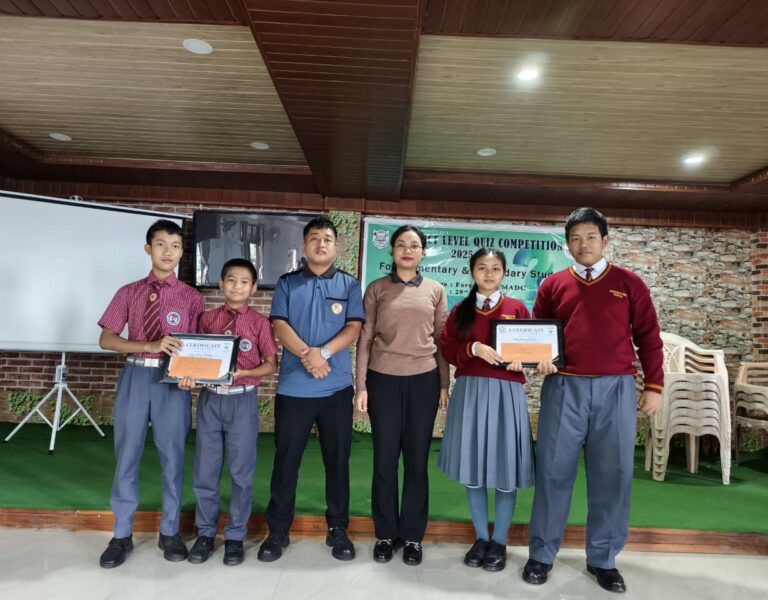 Don Bosco School Siaha Excels at District Quiz Competition