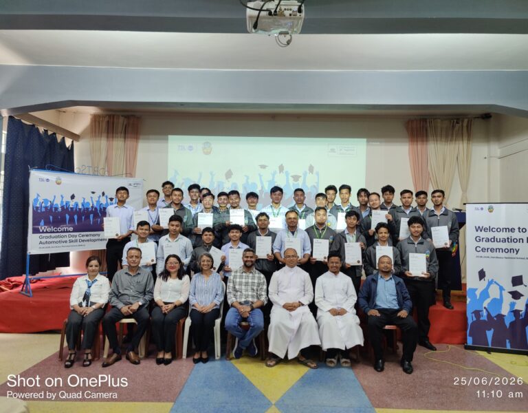 DBTS Shillong Celebrates Graduation of MMV ITI Students Under Hyundai Skill Development Program