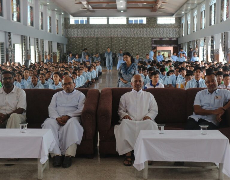 Don Bosco School Silchar Welcomes New Principal Fr. Sebastian Palatty, SDB