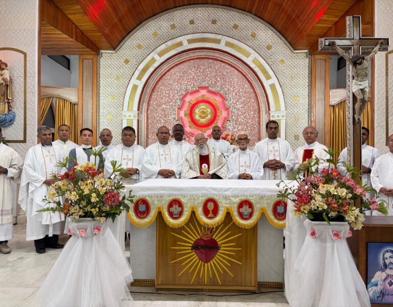 REV. FR. GERVASIS, SDB CELEBRATES 95TH BIRTHDAY AT SACRED HEART THEOLOGICAL COLLEGE
