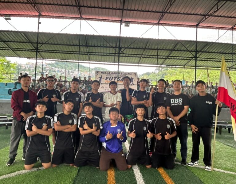 INTER-SCHOOL FUTSAL TOURNAMENT AT LAWNGTLAI
