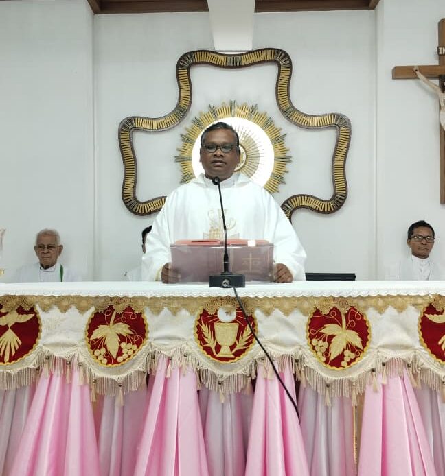 Birthday Celebration of Fr. Suman Kumar Kiro SDB