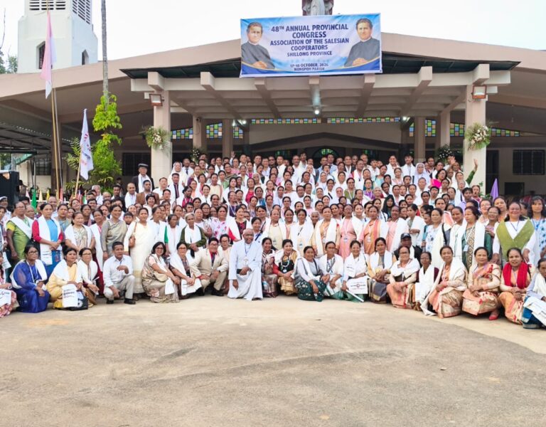 48TH ANNUAL PROVINCIAL CONGRESS CUM SESQUICENTENNIAL CELEBRATION OF THE ASSOCIATION OF SALESIAN COOPERATORS, ST. JOHN PAUL II SALESIAN PROVINCE OF SHILLONG